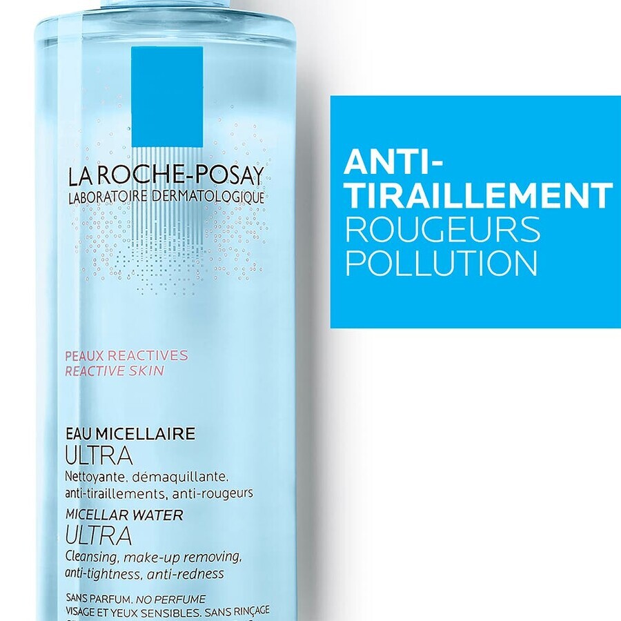 La Roche-Posay Apă micelară de curățare fiziologică pentru piele ultrareactivă 400ml La Roche-Posay Apă micelară de curățare fiziologică pentru piele ultrareactivă 400ml