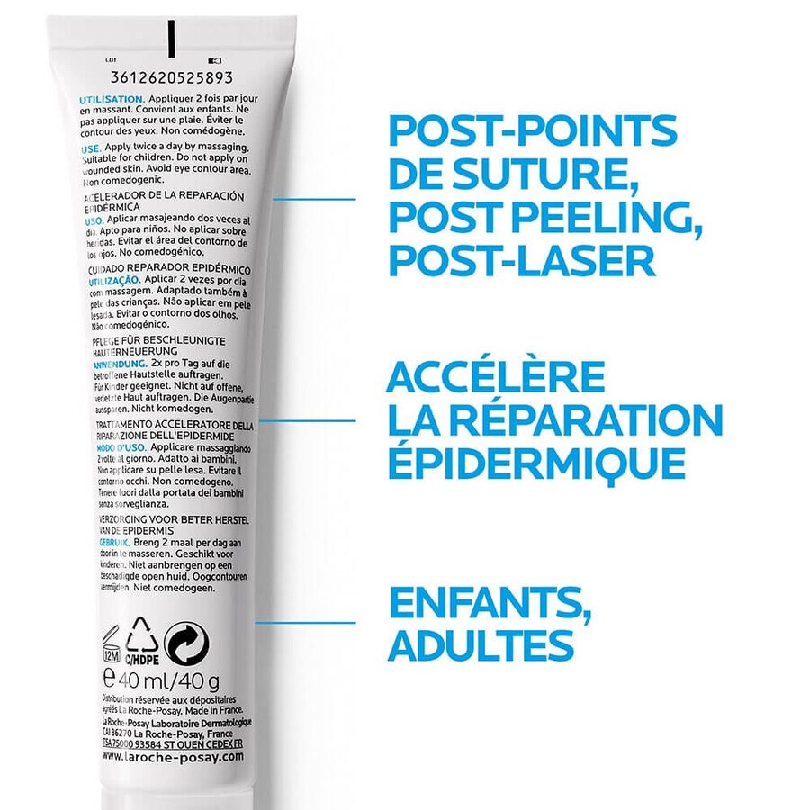 La Roche-Posay Cicaplast Gel B5 Acelerador Reparador Epidérmico 40ml La Roche-Posay Cicaplast Gel B5 Acelerador Reparador Epidérmico 40ml
