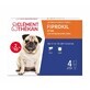 Clement-Thekan Fiprokil Fl&#246;he und Zecken f&#252;r Hunde 2-10 kg 0,67ml x 4 Pipetten