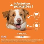 Clement-Thekan Fiprokil Flöhe und Zecken für Hunde 2-10 kg 0,67ml x 4 Pipetten