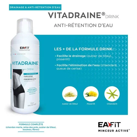 Eafit Bebida Vitadraine 500ml