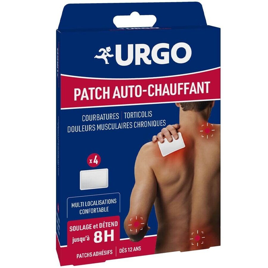 Urgo Parche autocalentable 8h x4