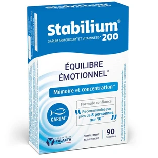 Yalacta Stabilium 200 Garum Armoricum y Vitamina B6 90 Cápsulas
