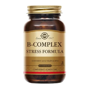 Solgar B-Complex Stress Complex Formula Relaxation Sommeil 90 Tablets