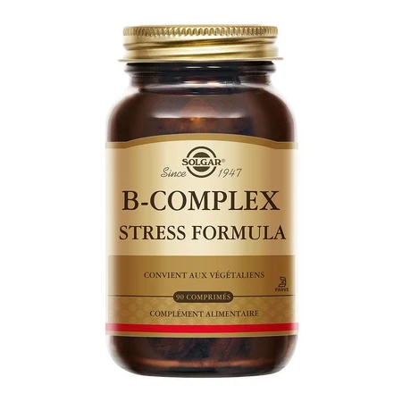 Solgar B-Complex Stress Complex Formula Relaxation Sommeil 90 Tablets
