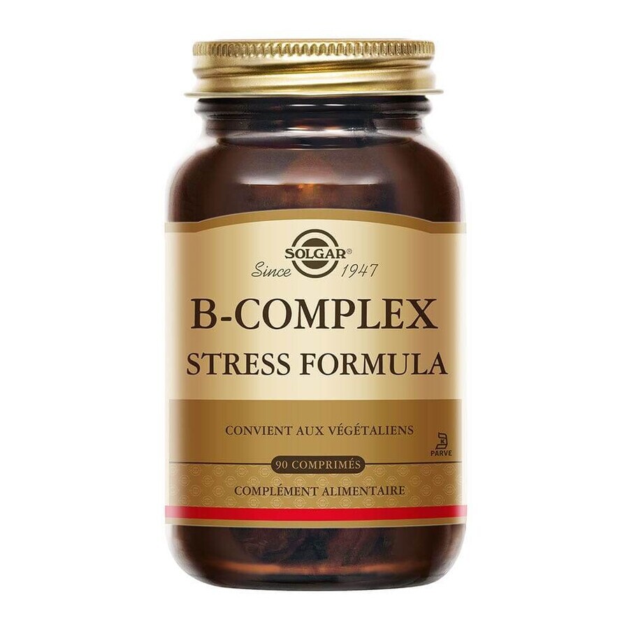 Solgar Formula B-Complex per lo stress Complex Stress Formula Relaxation Sommeil 90 compresse