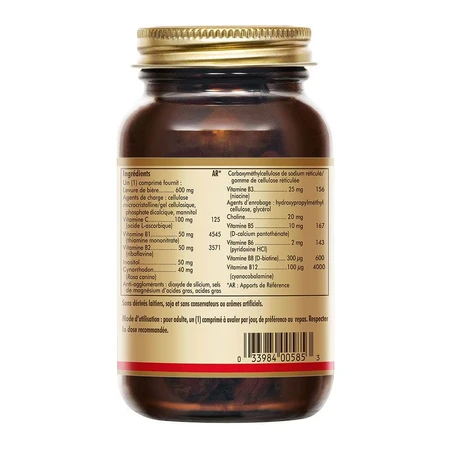Solgar B-Complex Stress Complex Formula Relaxation Sommeil 90 Tablets