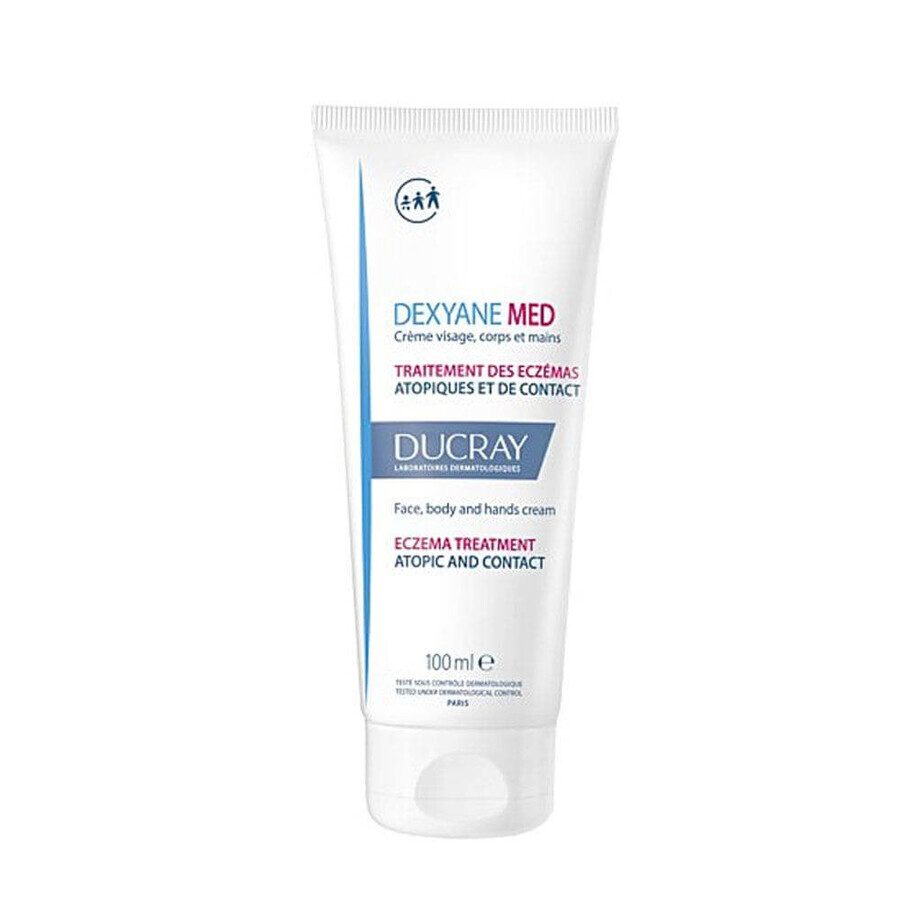 Ducray Dexyane Med cremă pentru față, corp și mâini Tratament eczeme 30ml