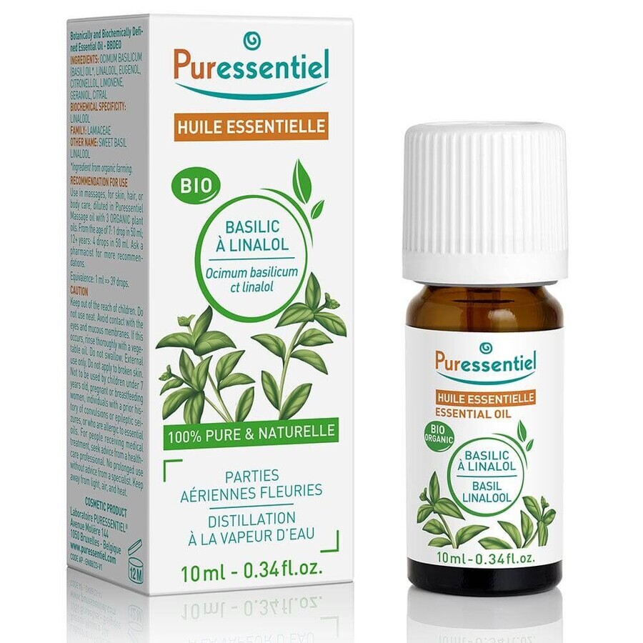 Puressentiel Uleiuri esențiale Basilic A Linalol Bio 10ml