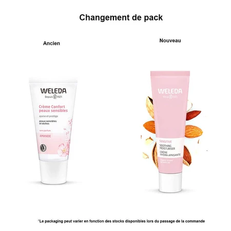 Weleda Crema Facial Confort Absoluto Almendra Para Piel Sensible Y Seca Weleda Peaux Sensibles Et Sèches 30ml