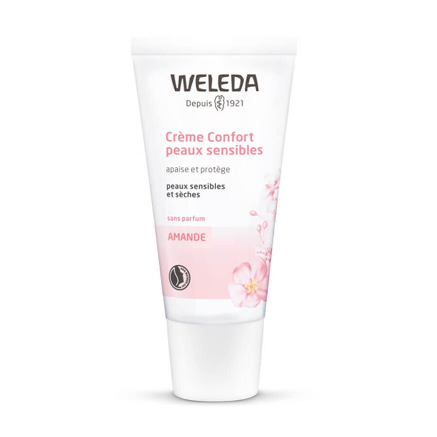 Weleda Crema Facial Confort Absoluto Almendra Para Piel Sensible Y Seca Weleda Peaux Sensibles Et Sèches 30ml