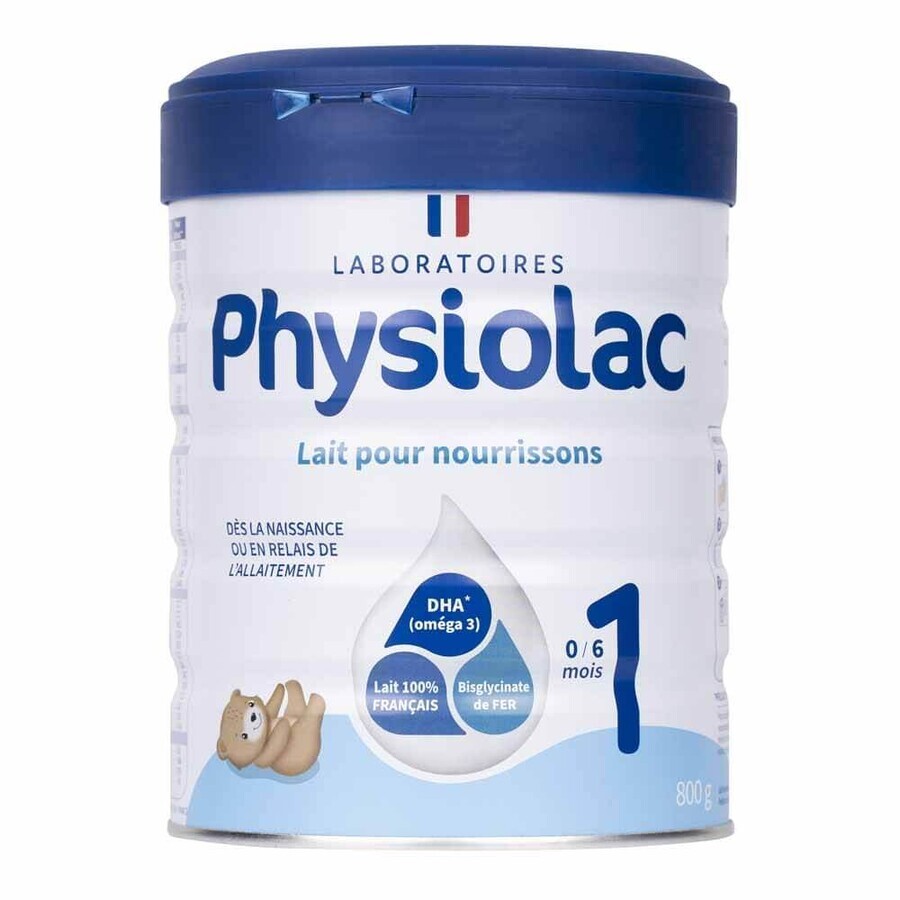 Physiolac 1 Milchpulver 0 bis 6 Monate 800g