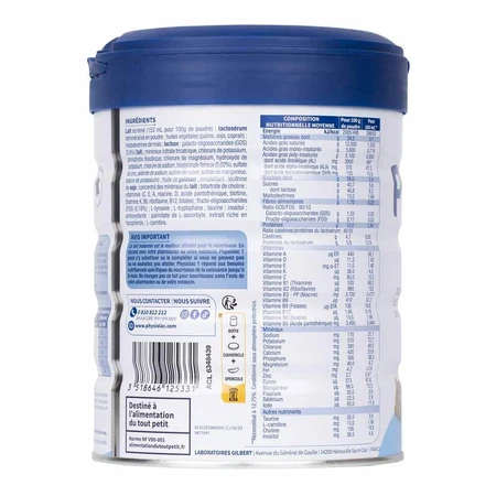 Physiolac 1 Melkpoeder 0 tot 6 maanden 800g