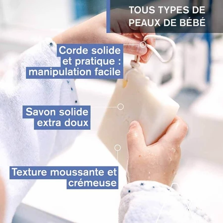 Uriage Bébé Feste Reinigungsseife 125g