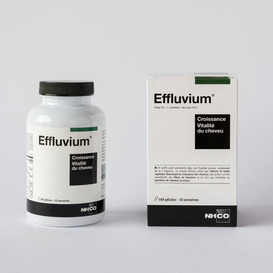 Nhco Nutrition Crecimiento y Vitalidad del Cabello Efluvio 168 cápsulas