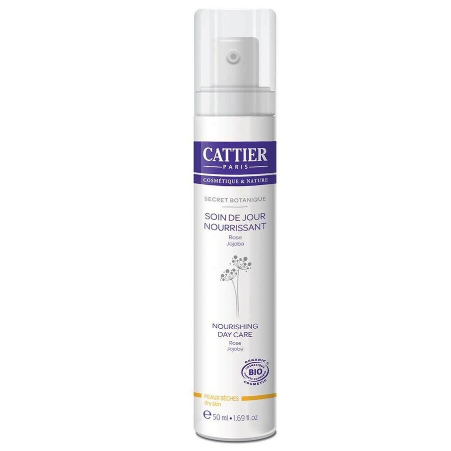 Cattier Secret Botanique Soin De Jour Nourrissant Bio 50ml