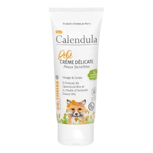 Dr. Theiss Naturwaren Bio Calendula Bébé & Maternité Zachte crème voor de gevoelige huid 75ml