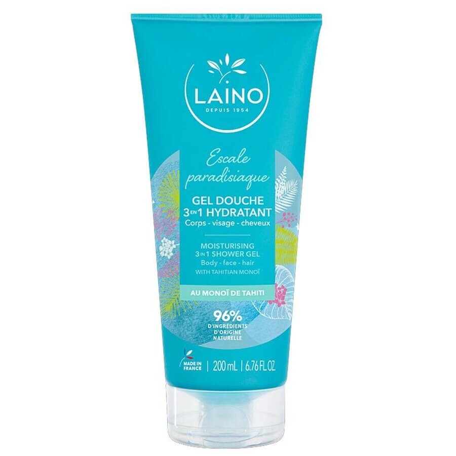 Comprar Laino Escale Paradisiaque Gel de Ducha Hidratante 3 en 1 Cuerpo Cara Cabello Au Monio De Tahiti 200 ml Laino Escale Paradisiaque Gel de Ducha Hidratante 3 en 1 Cuerpo Cara Cabello Au Monio De Tahiti 200 ml