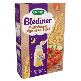 Blédina Avondgranen Peulvruchten Du Soleil Vanaf 8 maanden Blediner 240g