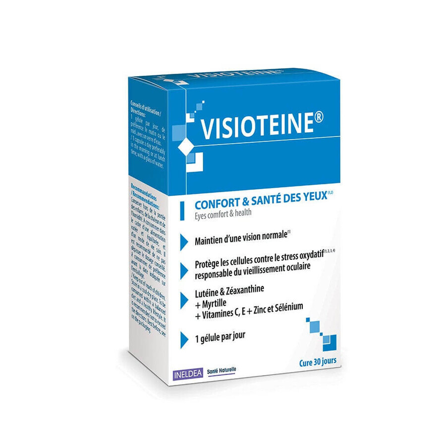 Ineldea Santé Naturelle Visiotein Comfort and Eye Health 30 Capsules