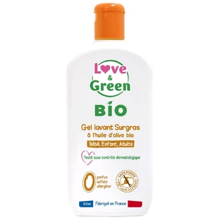 Love&Green superfat cleansing gel for dry and sensitive skin Sensitive and dry skin 500ml