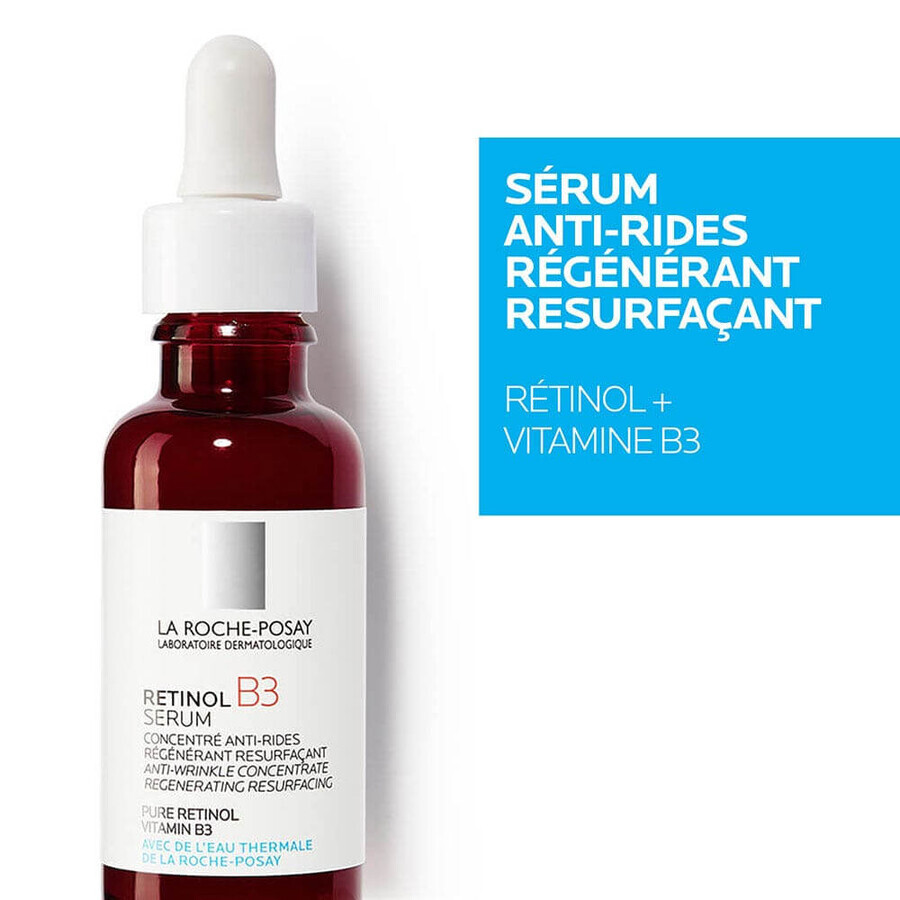La Roche-Posay Retinol B3 Sérum anti-rides au Rétinol régénérant resurfaçant 30ml La Roche-Posay Retinol B3 Sérum anti-rides au Rétinol régénérant resurfaçant 30ml
