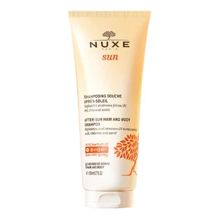 Nuxe Sun Champú de ducha hidratante para después del sol para cuerpo y cabello 200ml