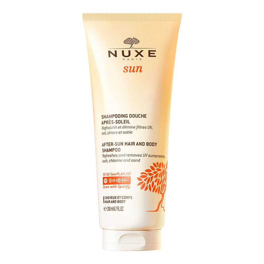 Buy Nuxe Sun Moisturizing after-sun body and hair shower shampoo 200ml Nuxe Sun Moisturizing after-sun body and hair shower shampoo 200ml