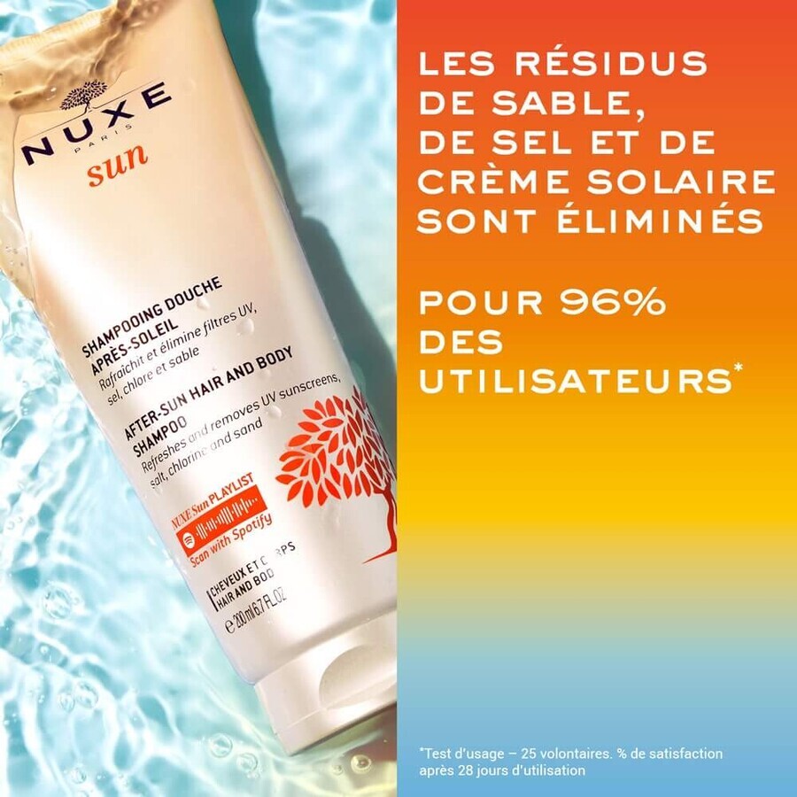Nuxe Sun Moisturizing after-sun body and hair shower shampoo 200ml Nuxe Sun Moisturizing after-sun body and hair shower shampoo 200ml