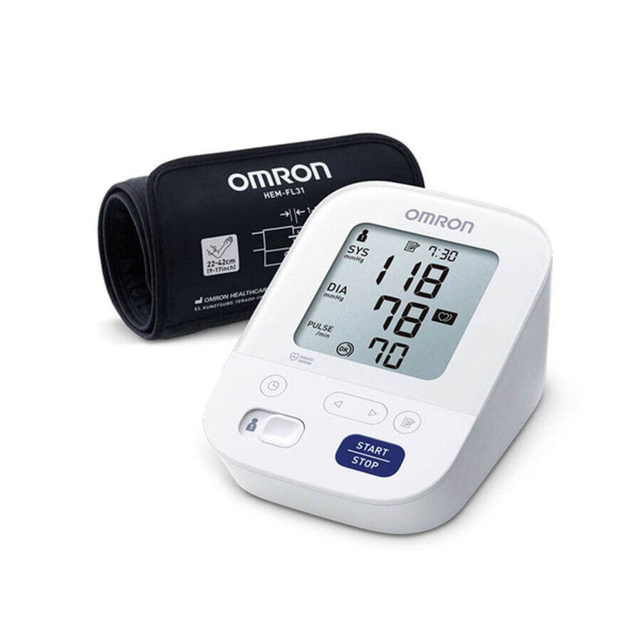 Winkel op Omron M3 Comfort arm bloeddrukmeter Omron M3 Comfort arm bloeddrukmeter