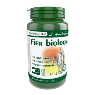 Fier Biologic, 60 capsules, Pro Natura