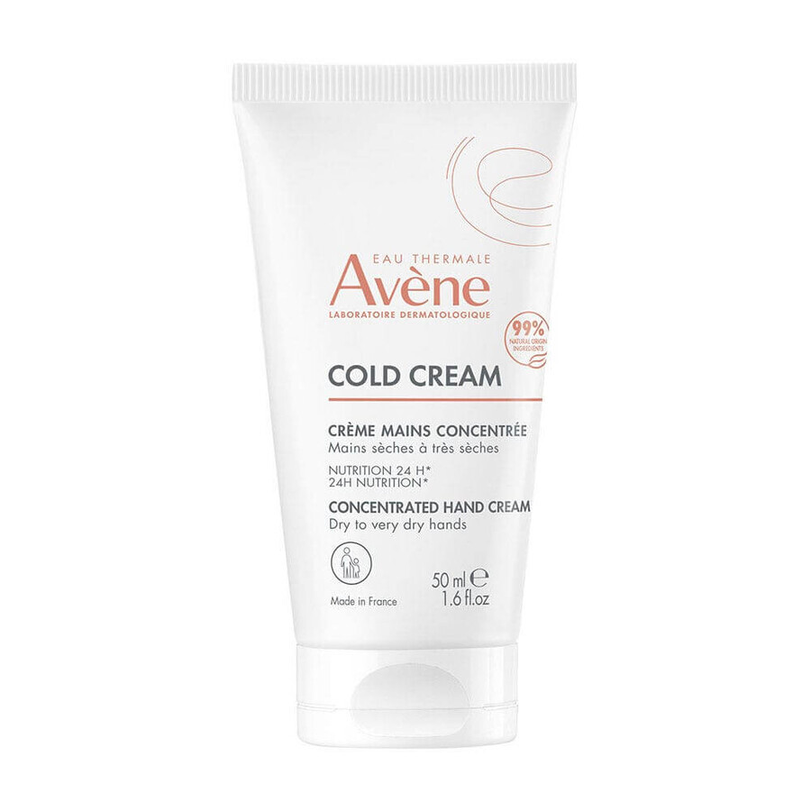 Comprar Avène Cold Cream Crema de Manos Concentrada Pieles secas o estropeadas 50ml Avène Cold Cream Crema de Manos Concentrada Pieles secas o estropeadas 50ml