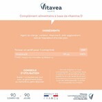 Vitavea Santé Vitamine D 1000 UI 90 comprimés Vitavea Santé Vitamine D 1000 UI 90 comprimés