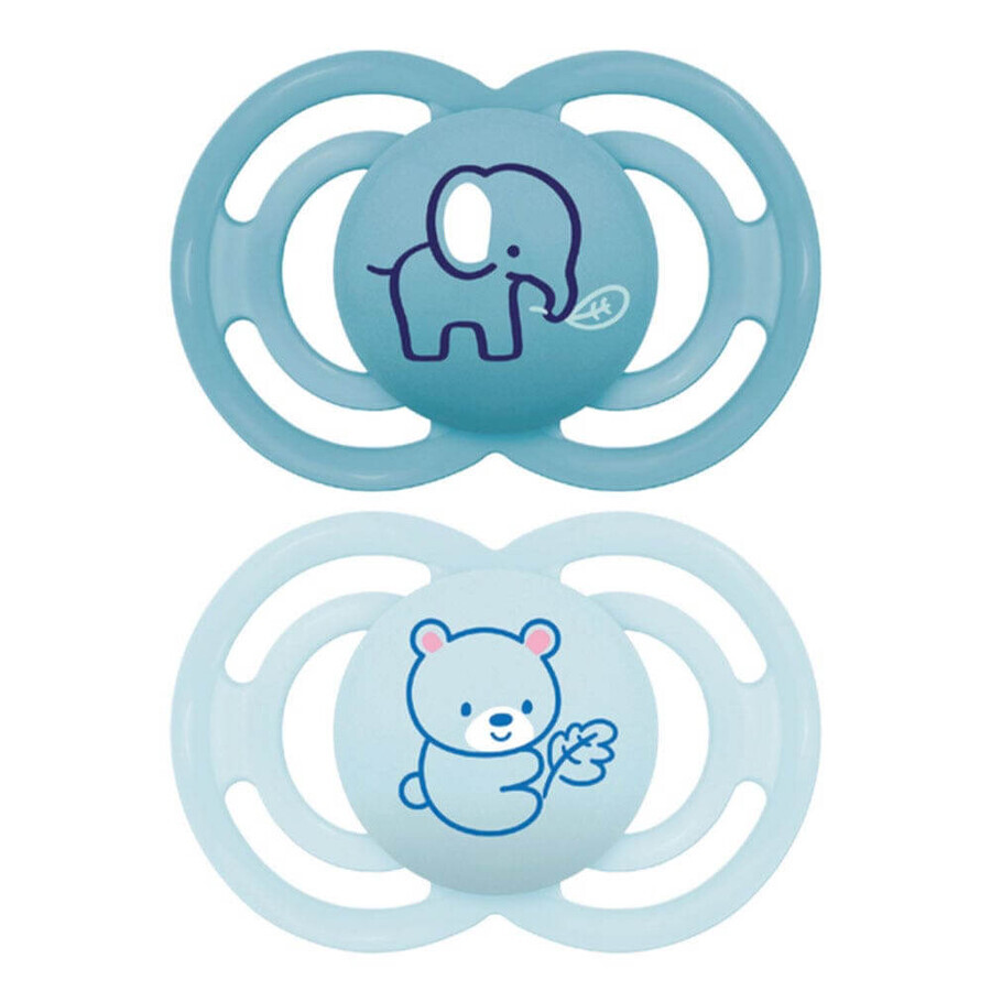 Mam Perfect Animals Symmetrische Schnuller 6 Monate+ 2 Stück