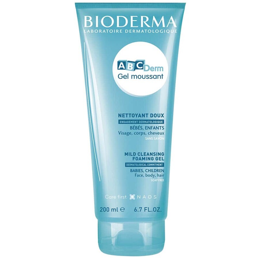 Comprar Bioderma Abcderm Gel Espumoso Limpiador Suave 200ml Bioderma Abcderm Gel Espumoso Limpiador Suave 200ml