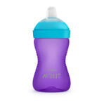 Avent Paharul meu cu gura de scurgere moale Grippy 9 luni Plus 300 ml Avent Paharul meu cu gura de scurgere moale Grippy 9 luni Plus 300 ml