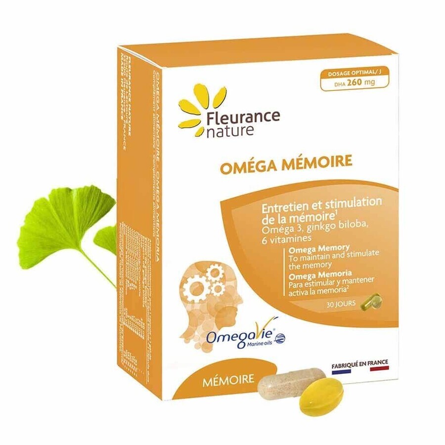 Fleurance Nature Oméga mémoire 30 gélules