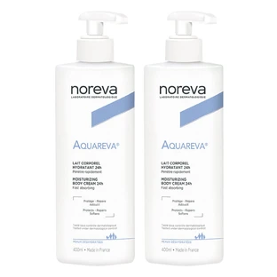 Noreva Aquareva Hydraterende Lichaamsmelk Uitgedroogde huid 2x400ml