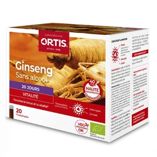 Ortis Ginseng Vitalidad Bio 20 Disparos 15 ml