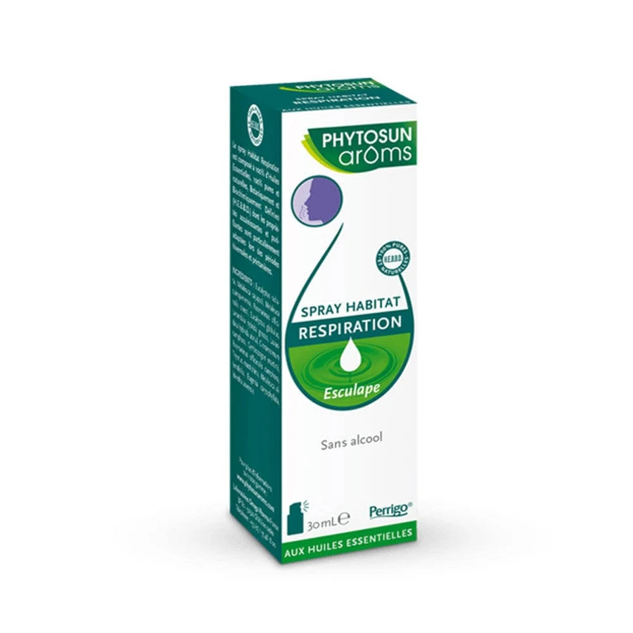 Phytosun Aroms Habitat Respire Spray Esculapio Sin alcohol 30 ml