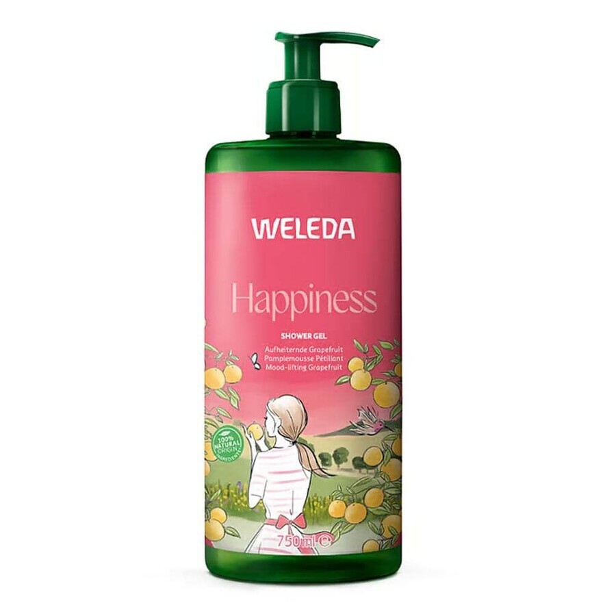 Weleda Aroma Gel de Ducha Ducha Felicidad 750ml
