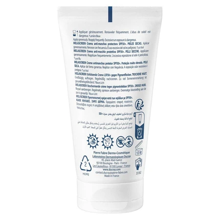 Ducray Melascreen Crema Protectora Antimanchas SPF50+ Manchas Marrones 50ml