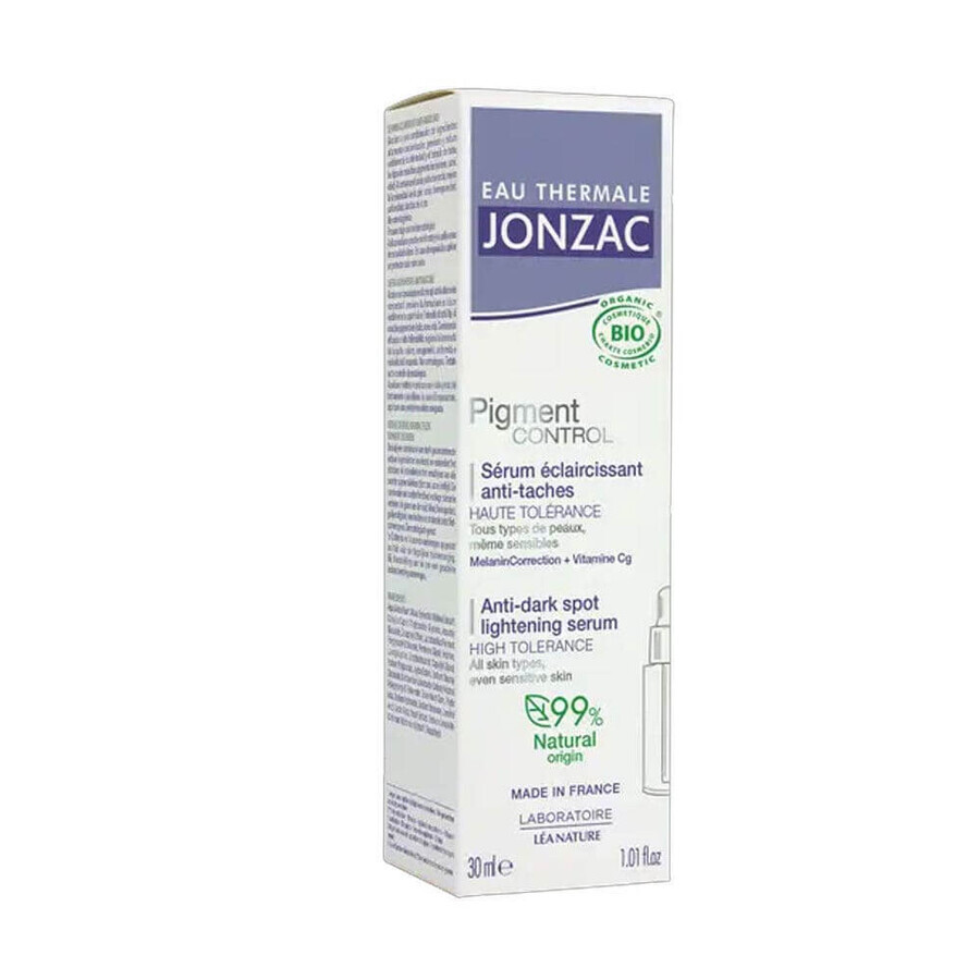 Eau thermale Jonzac Pigment Control Sérum Eclaircissant Anti-Taches Bio 30ml