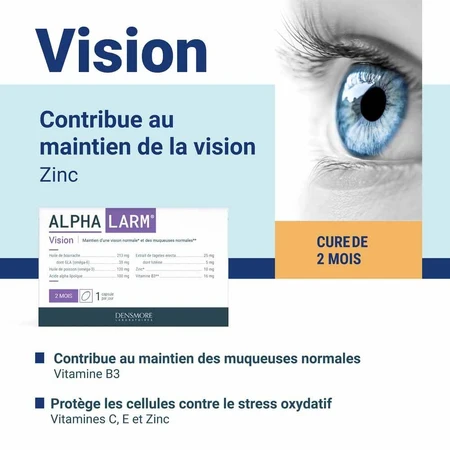 Densmore Suveal Alphalarm vision maintenance and normal muccose 60 capsules