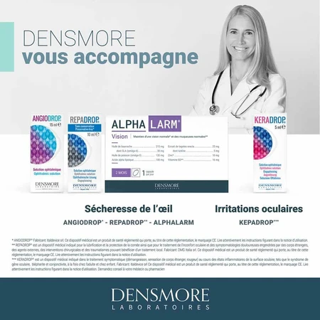 Densmore Suveal Alphalarm vision maintenance and normal muccose 60 capsules
