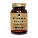 Solgar Vitamina C y Rosa Mosqueta Défenses immunitaires 100 comprimidos