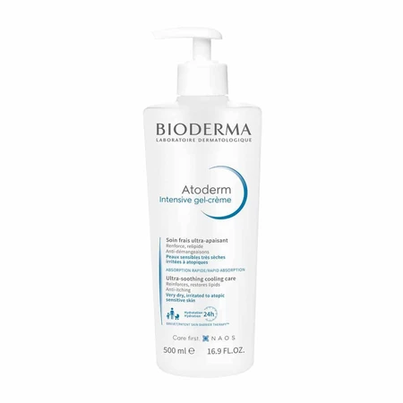 Bioderma Atoderm Gel Relipidant Apaisant Visage et Corps Peaux Sensibles 500ml