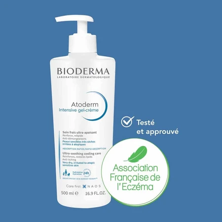 Bioderma Atoderm Gel Relipidant Apaisant Visage et Corps Peaux Sensibles 500ml