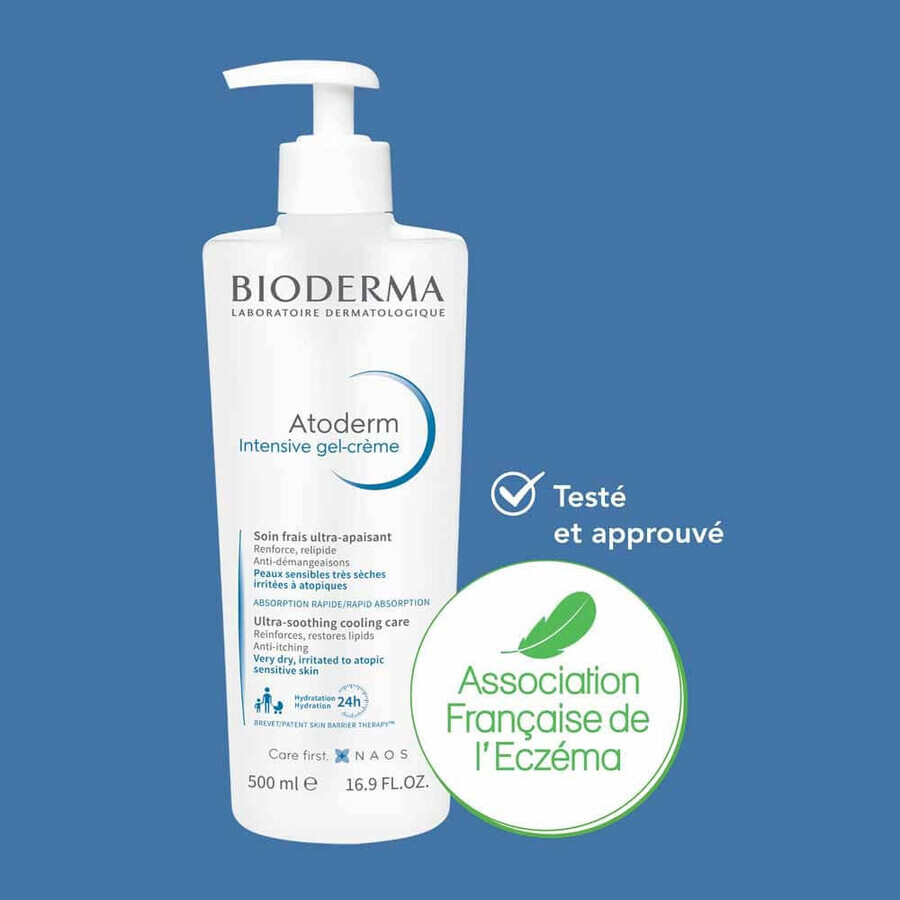 Bioderma Atoderm Intensiv hrănitor și anti-picaturi, ultra-fresh Peaux sensibles 500ml Bioderma Atoderm Intensiv hrănitor și anti-picaturi, ultra-fresh Peaux sensibles 500ml