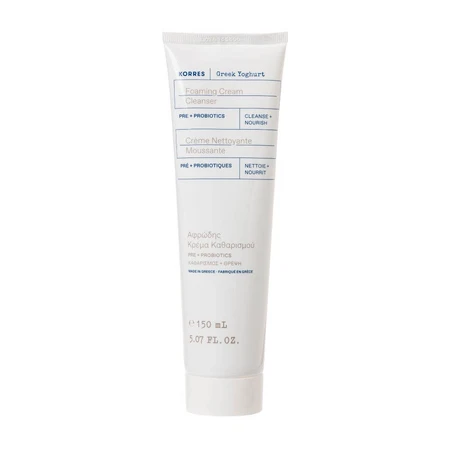 Korres Greek Yogurt & Probiotics Foaming Cleansing Cream with Probiotics 150 ml